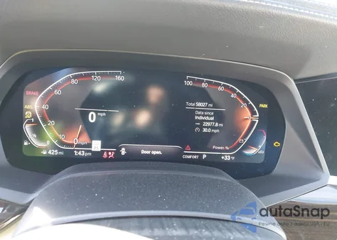 2021 BMW X5 xDrive40I из США, поврежденный, VIN 5UXCR6C00M9E05733